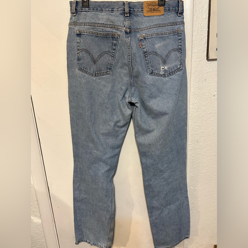Levi’s Vintage 2004 Orange tab Jeans 34x32